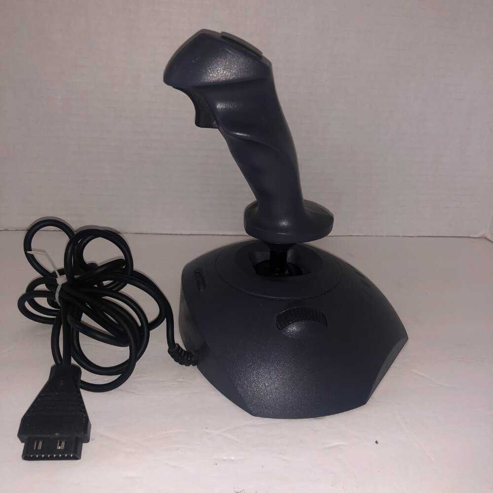 Logitech Wingman Controller Joystick Grey Wired 3001 Used
